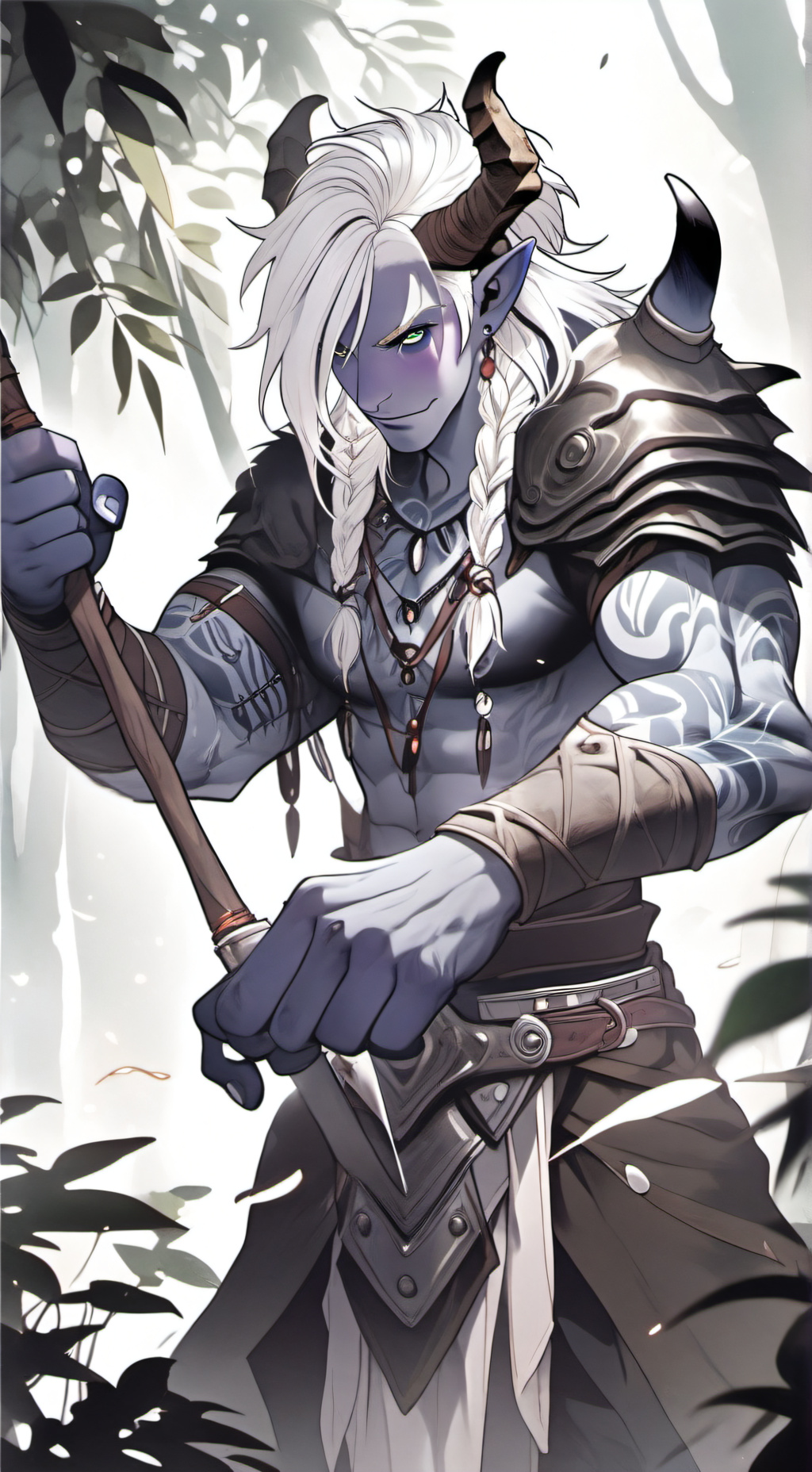 ai character: Tharog  background