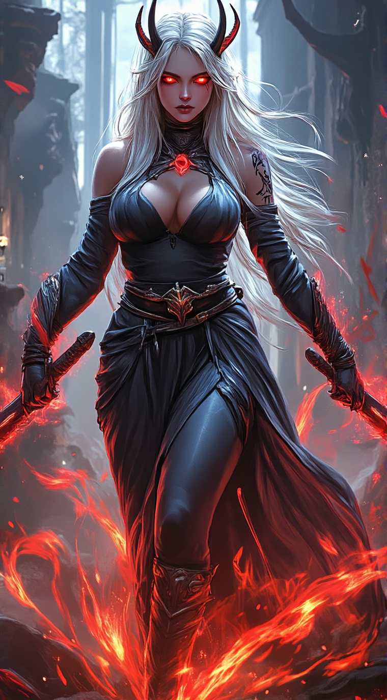 ai character: Endless Astrid background