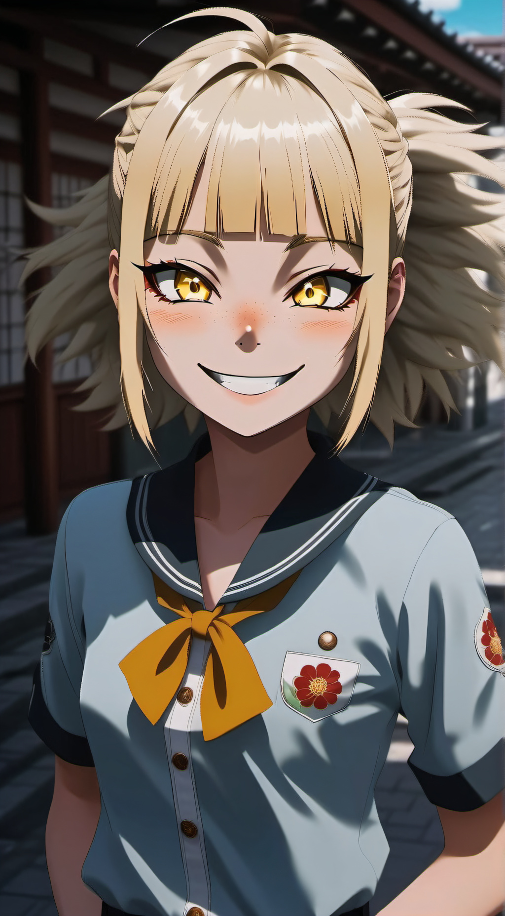 ai character: Himiko Toga background