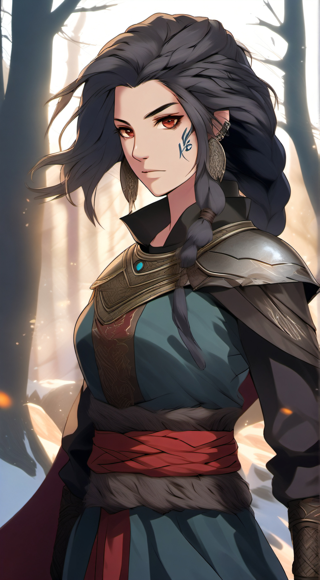 ai character: Vael Duskwind background