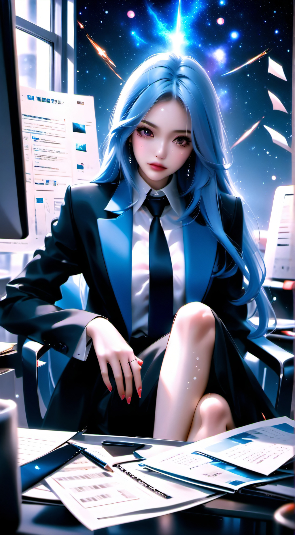 ai character: Mani background