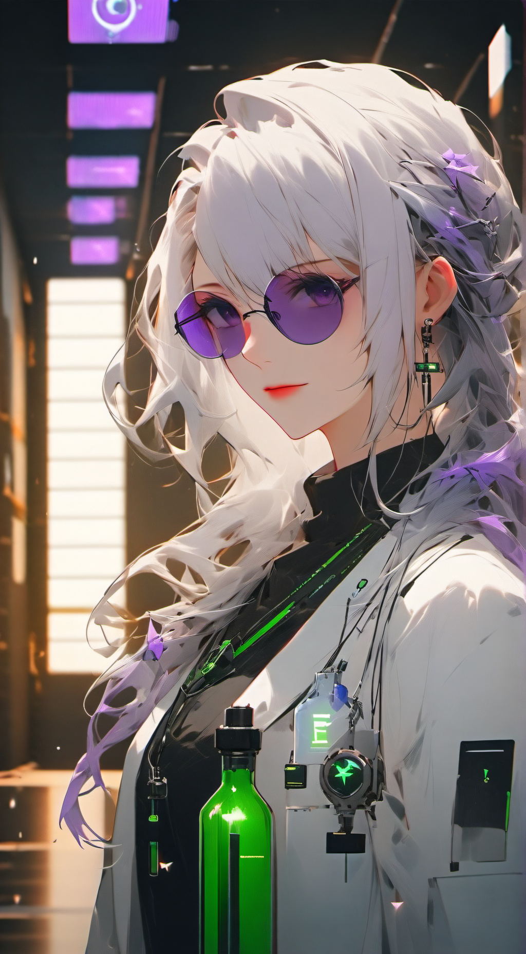 ai character: Sarah Moon (PT) background