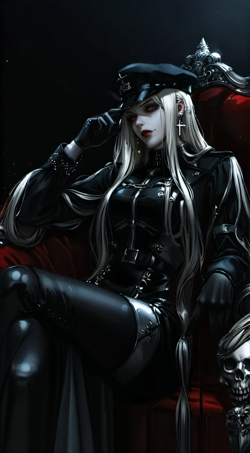 ai character: ✙ 𝕳𝖎𝖑𝖉𝖊𝖌𝖆𝖗𝖉 ✙ background