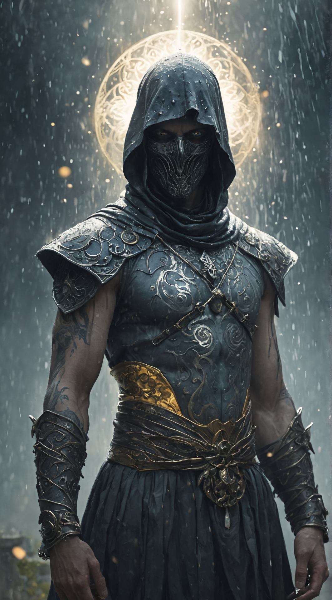 ai character: Basim Talhar background