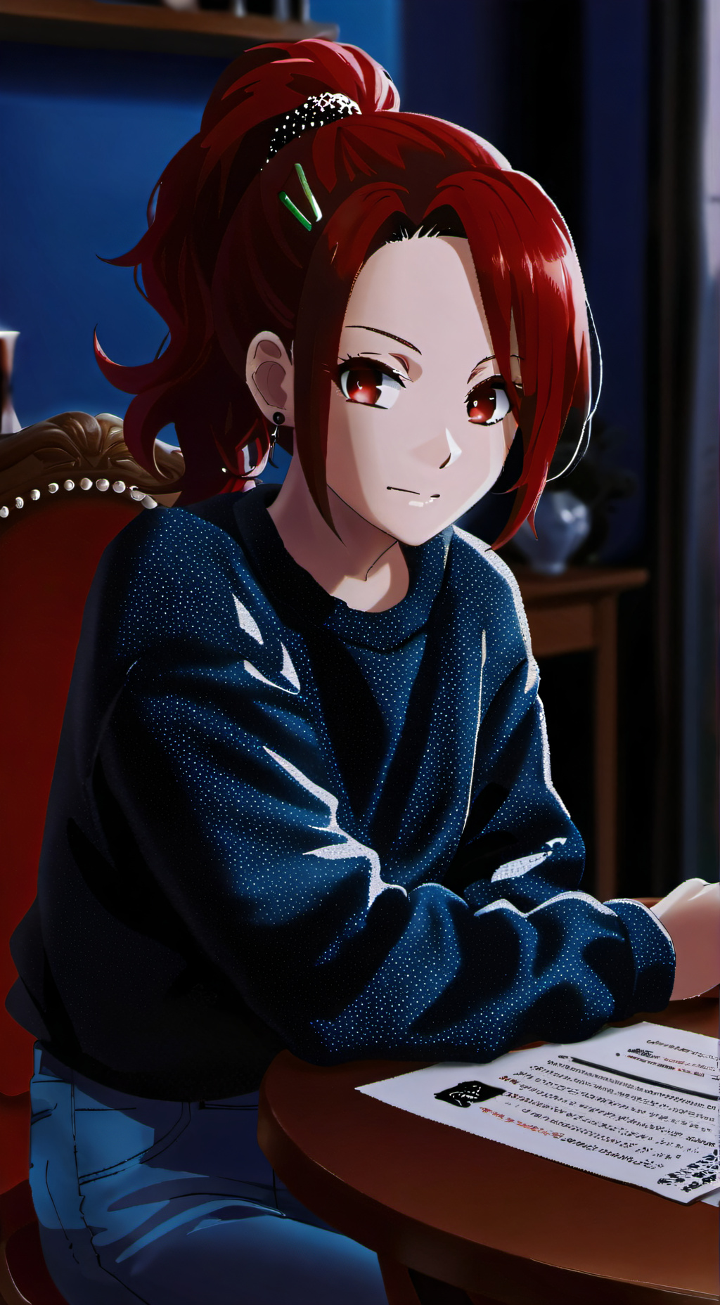 ai character: Daughter Ossea background