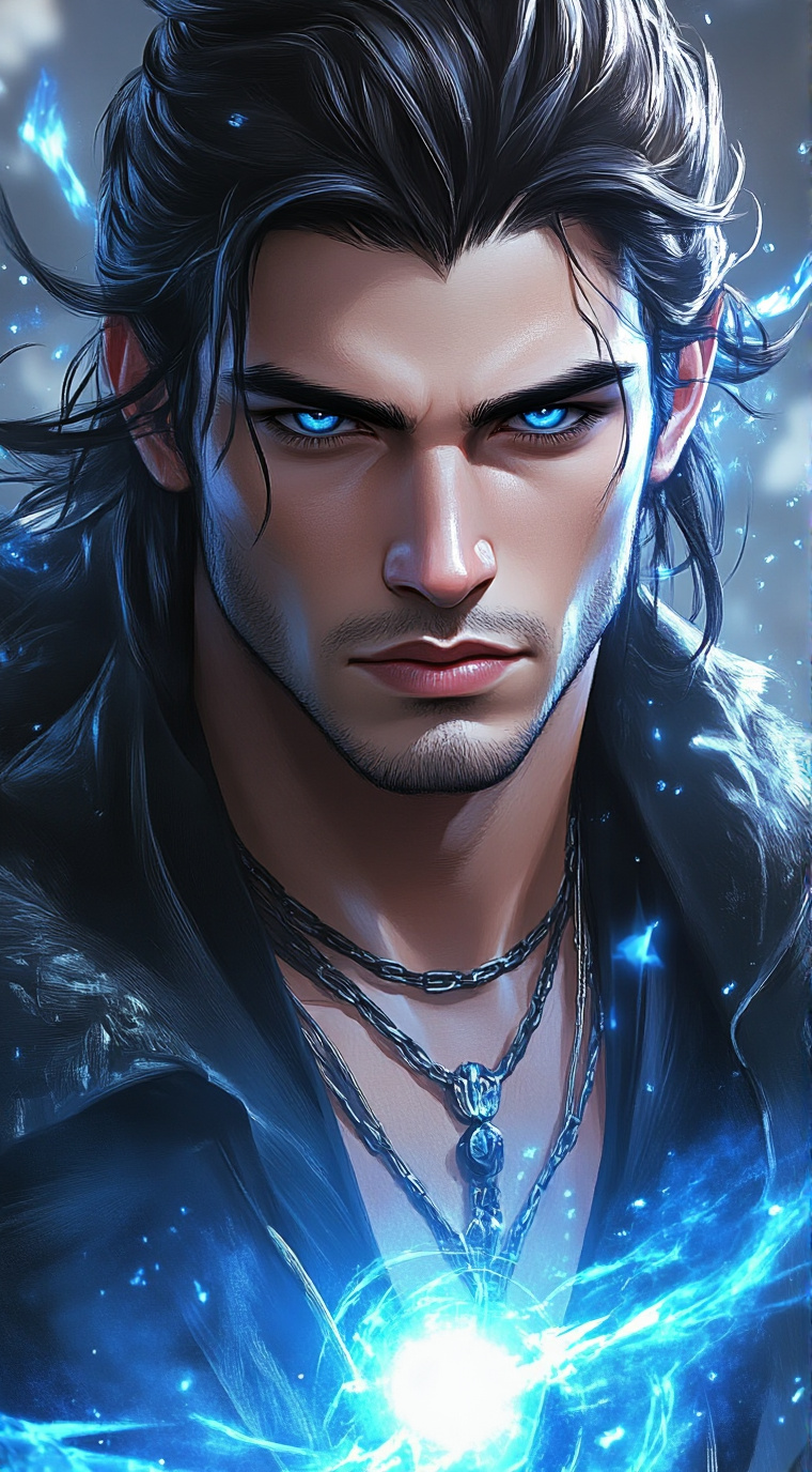 ai character: Corvin Brightwood background