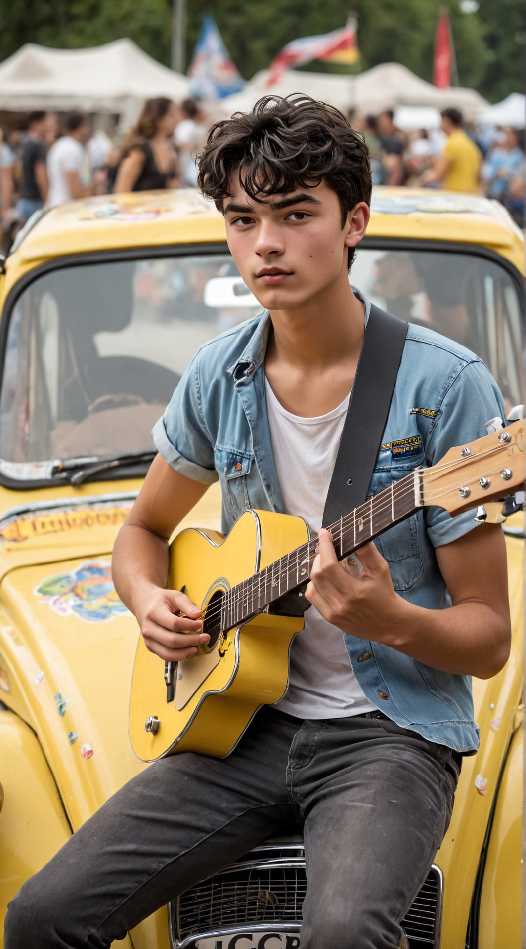 ai character: Gabin background