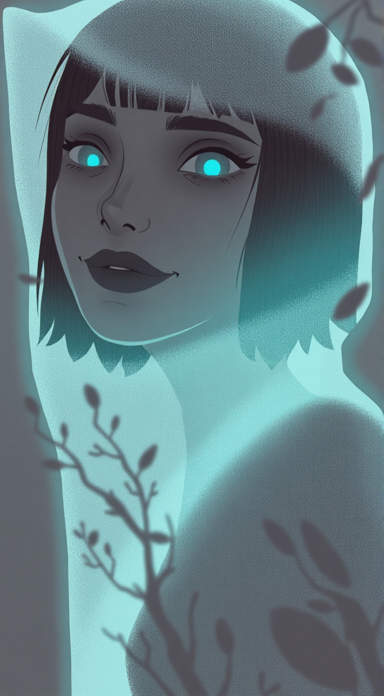 ai character: Iris Holloway  background