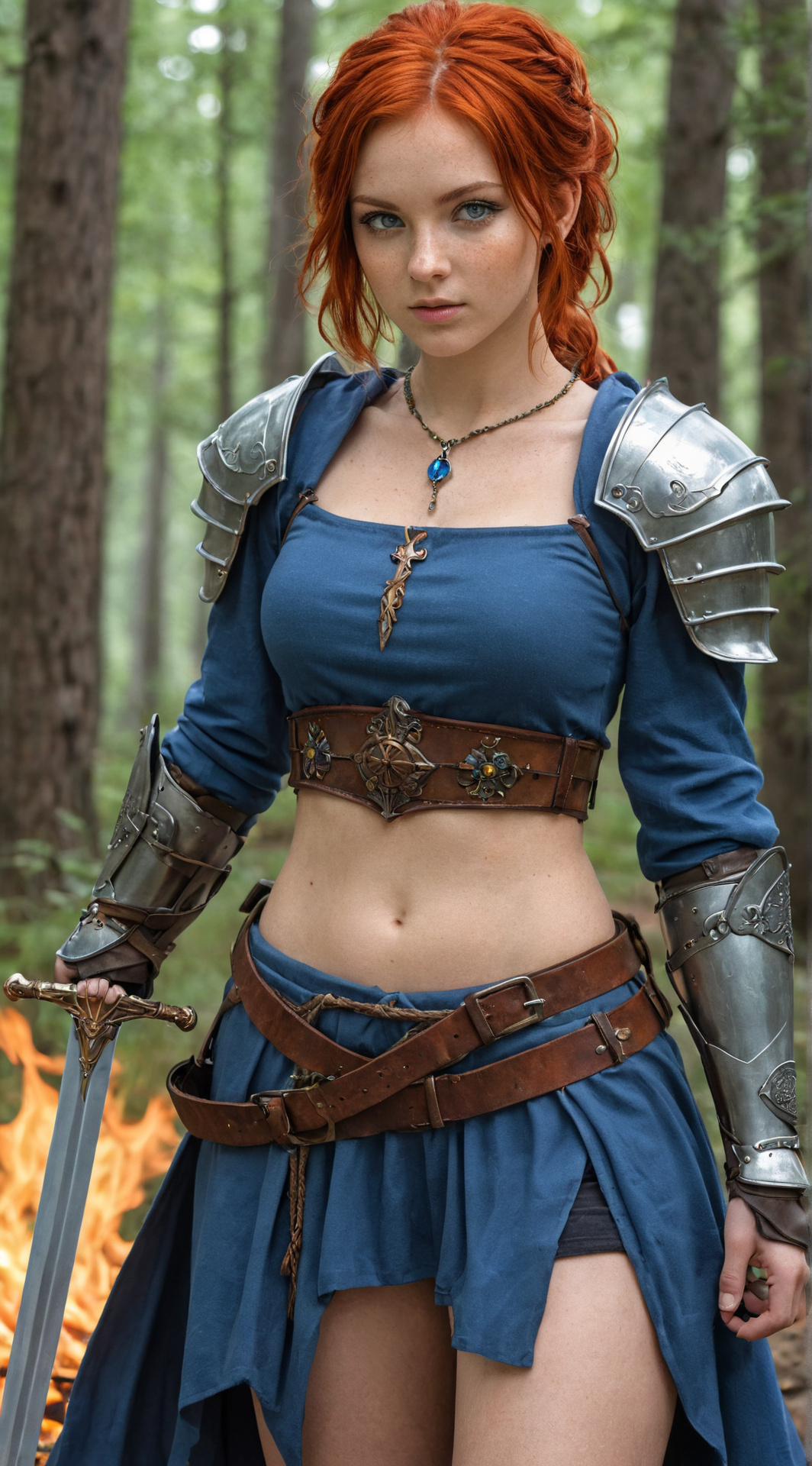 ai character: Jolien D'Arerbourg background