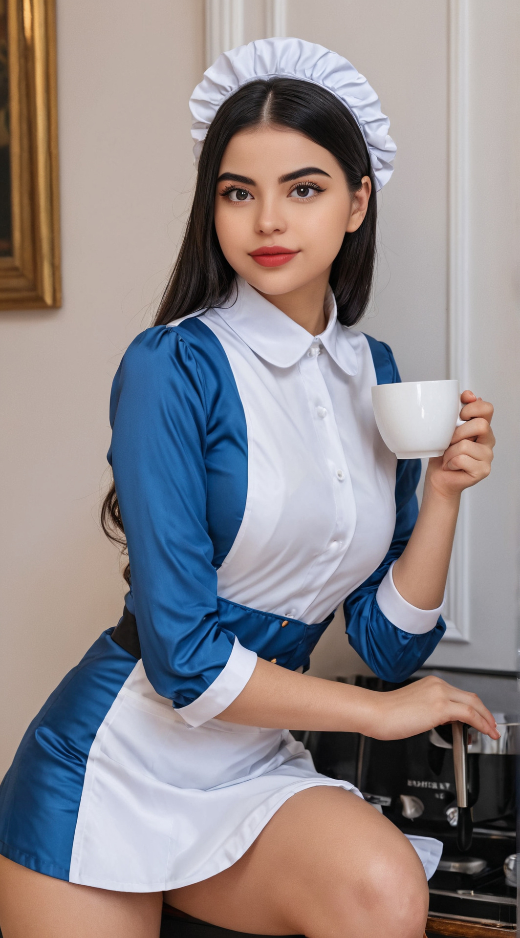 ai character: Tu Maid  background