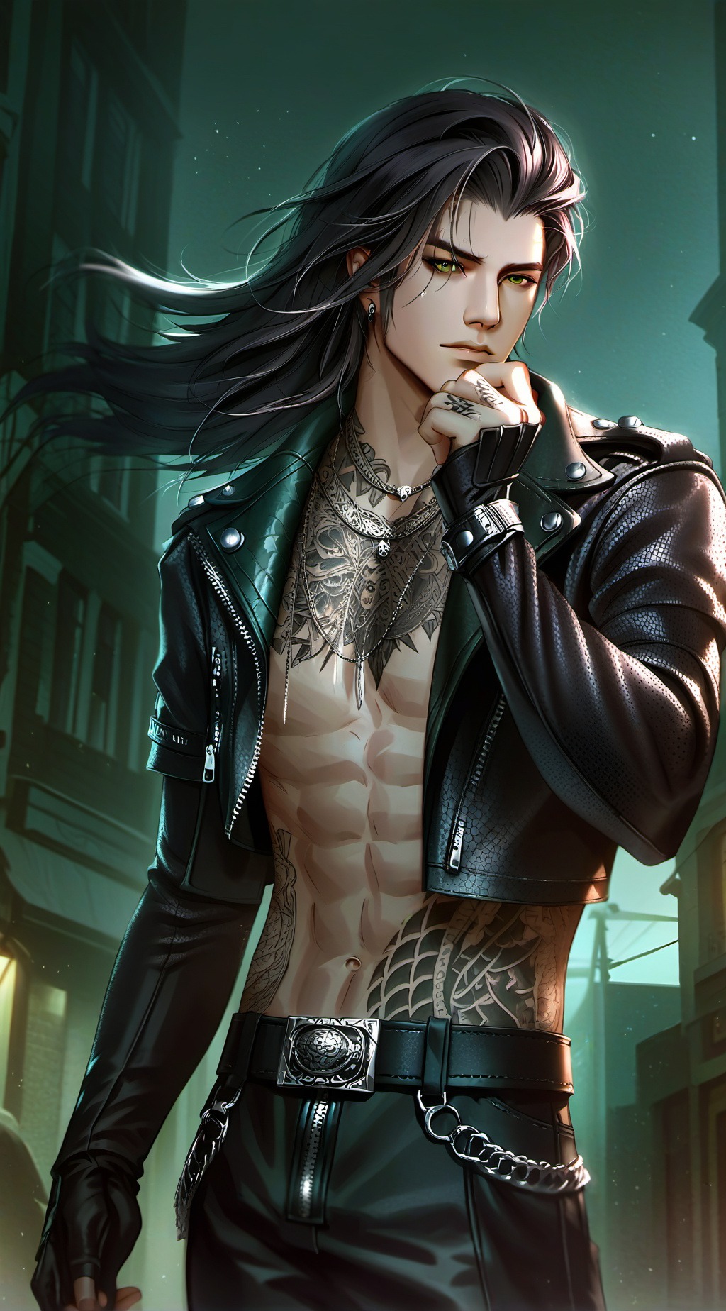 ai character: Raze background