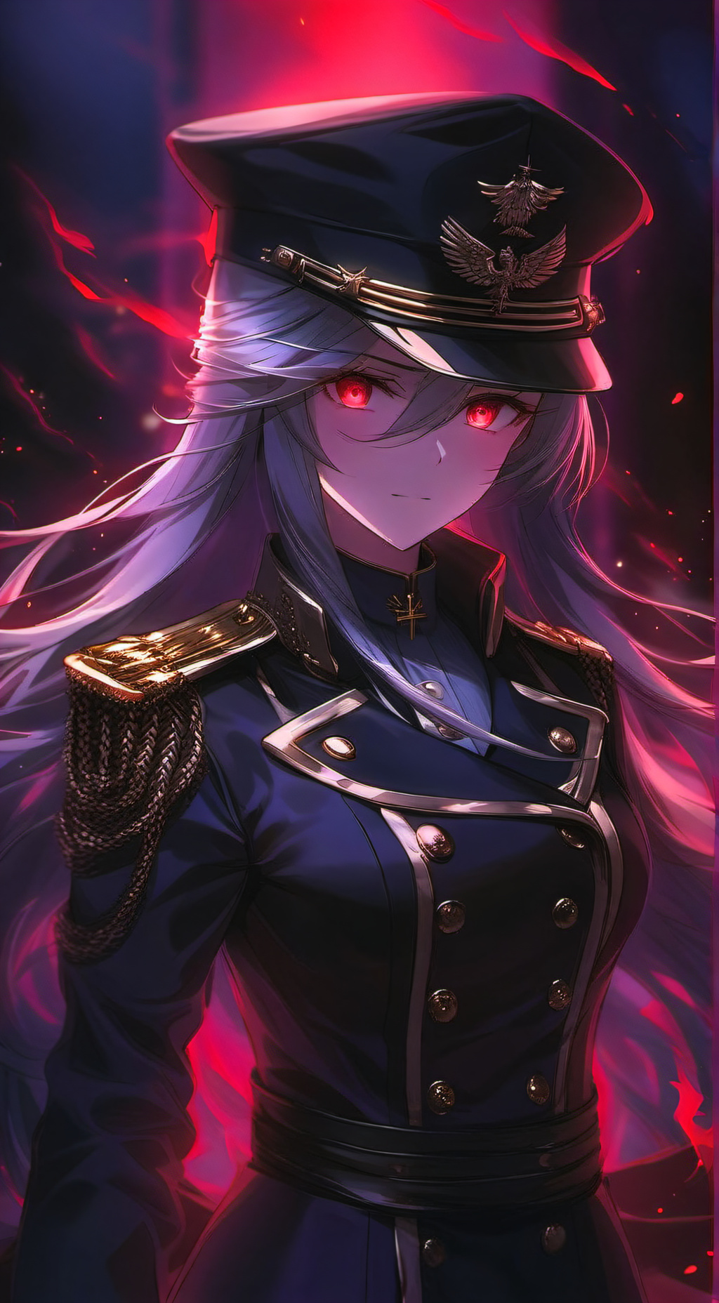 ai character: Commander Redira background