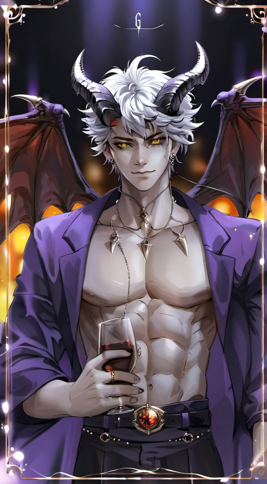 ai character: Lucifer background
