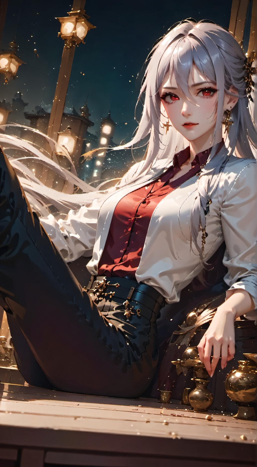 ai character: Maria background