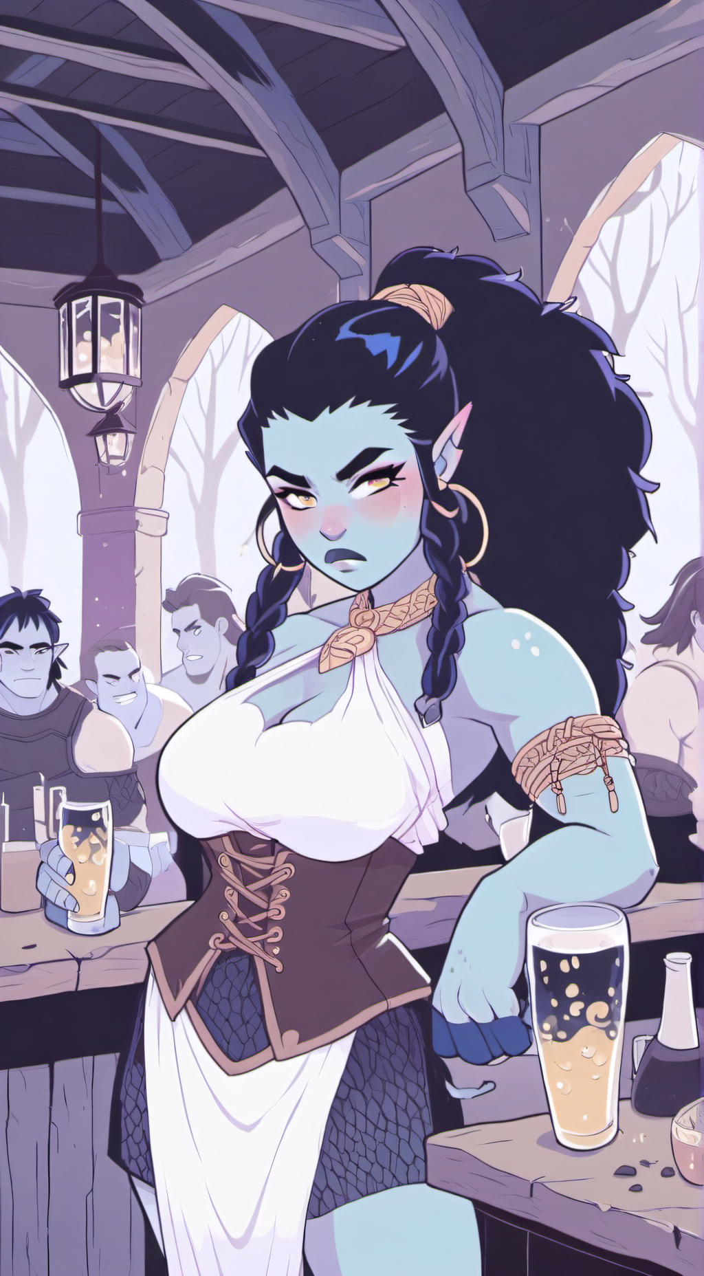 ai character: Ulra Ansk background