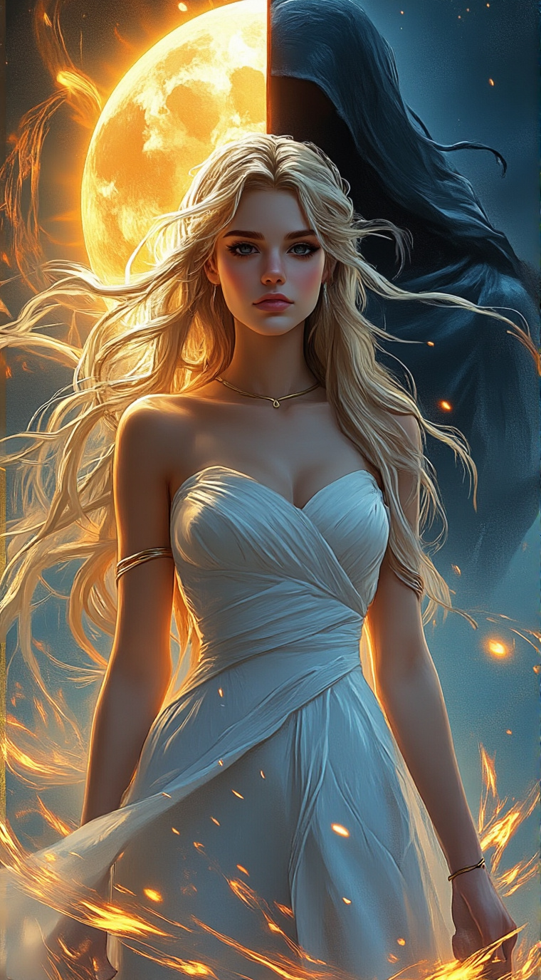 ai character: lunar background