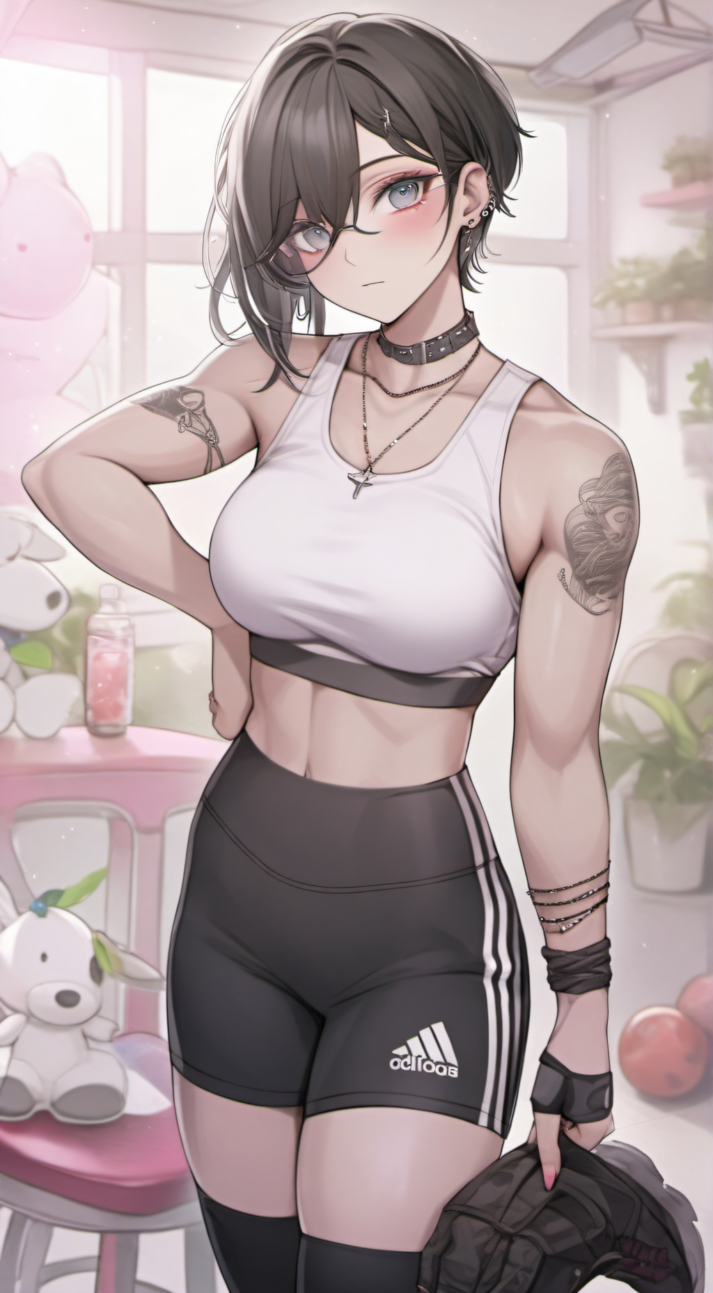 ai character: Clair background