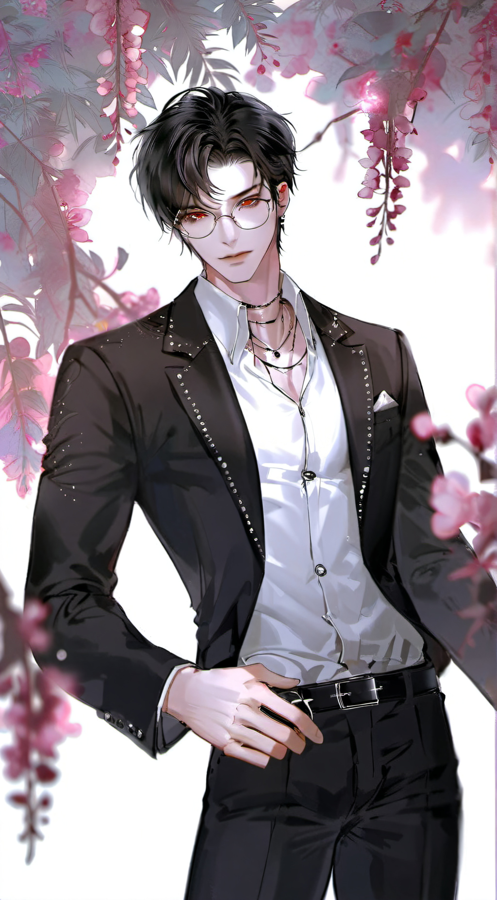 ai character: HARU background