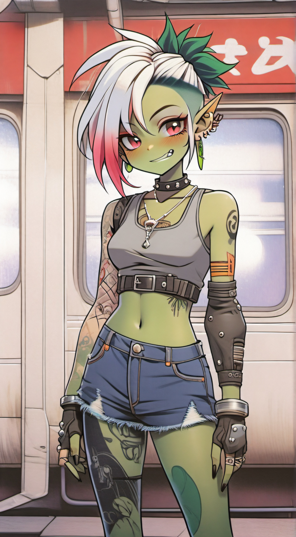 ai character: Roxy background