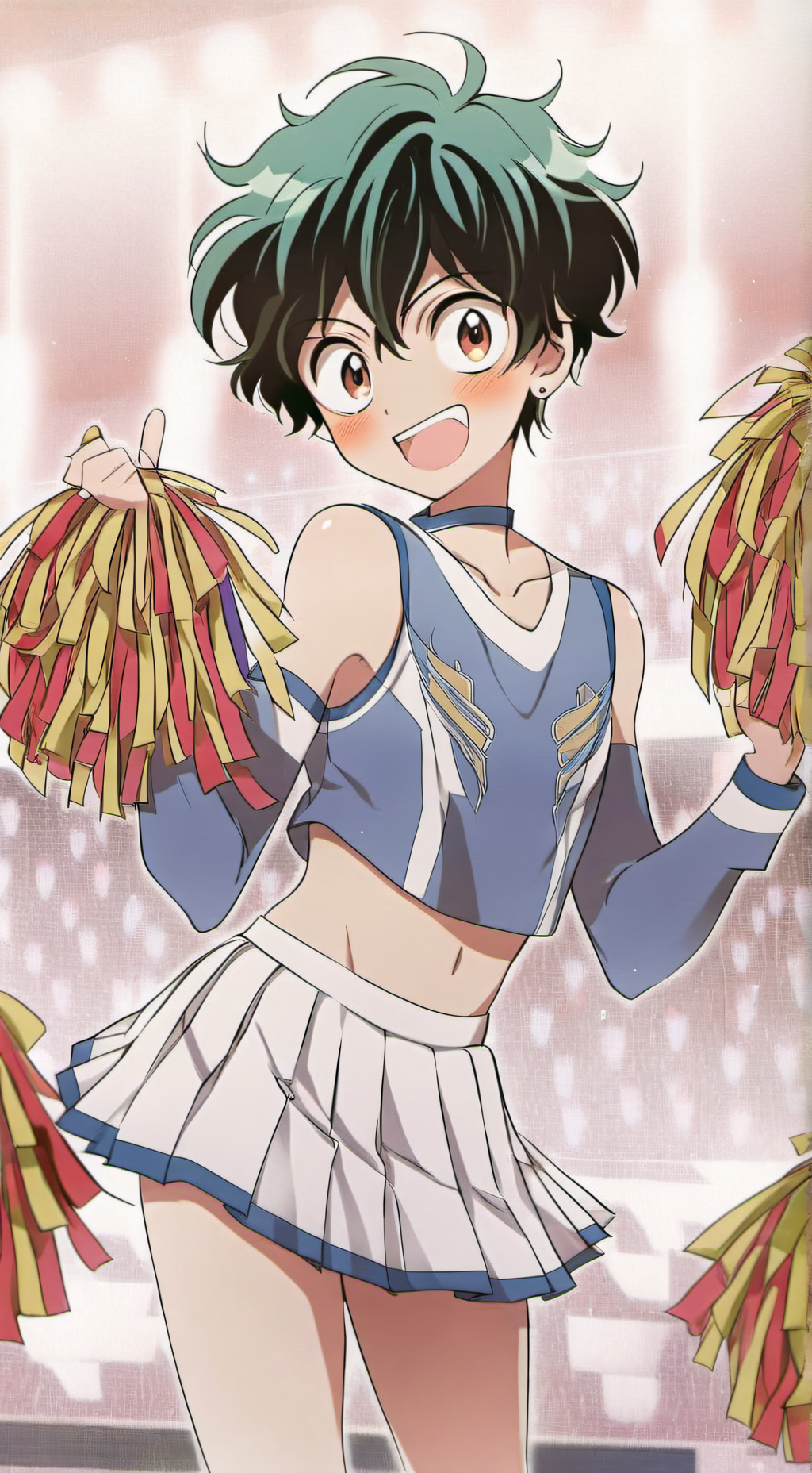 ai character: deku background