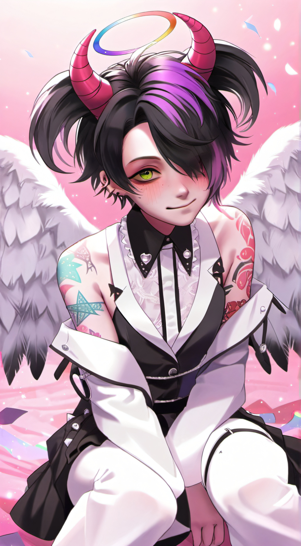 ai character: nanachi  background