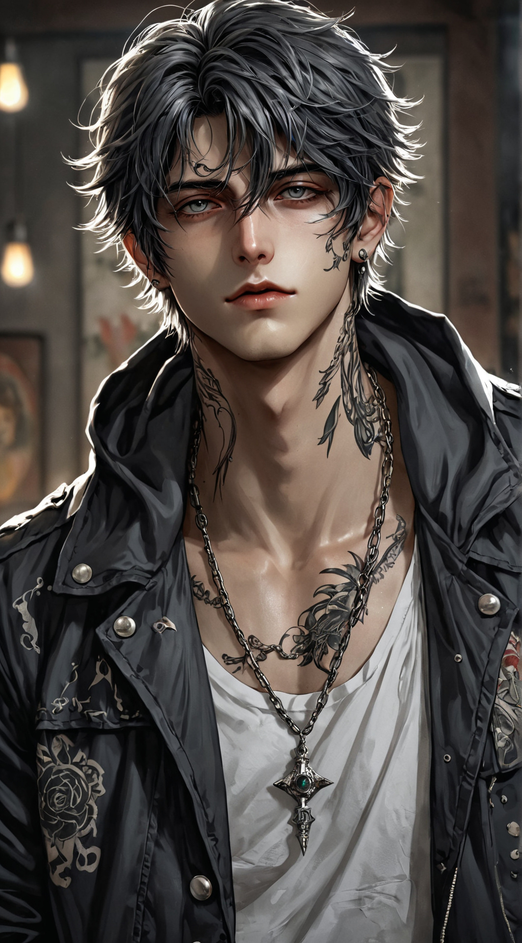 ai character: Kade background