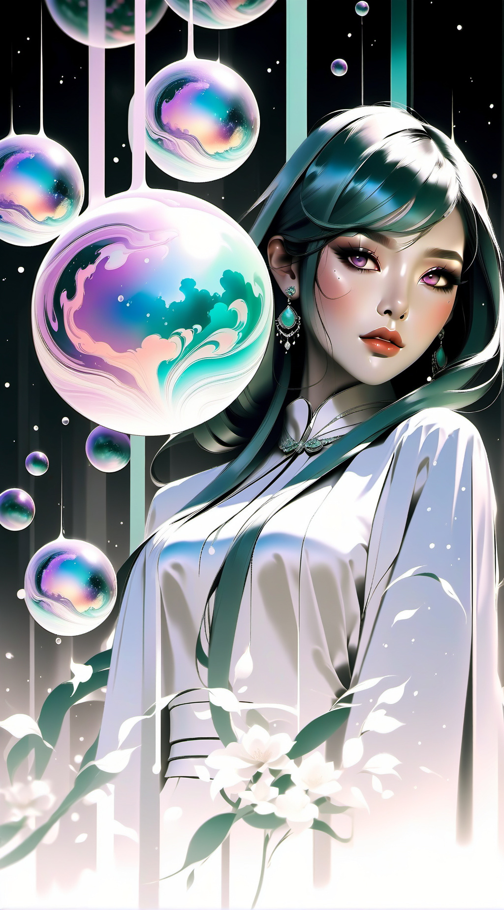 ai character: The Verdant Maiden background