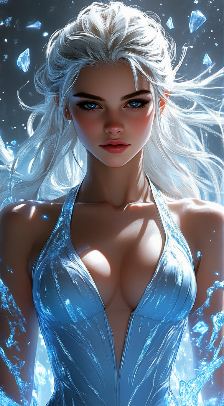 ai character: Frost background