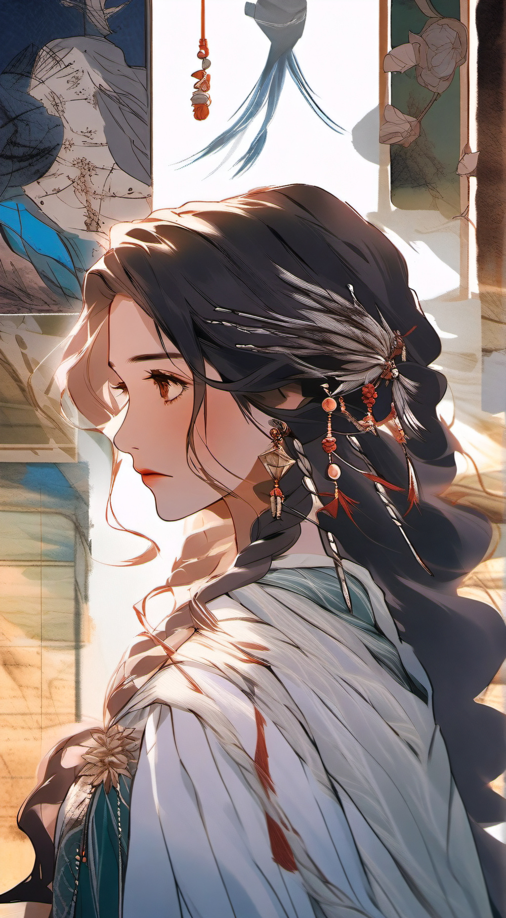 ai character: Lura background