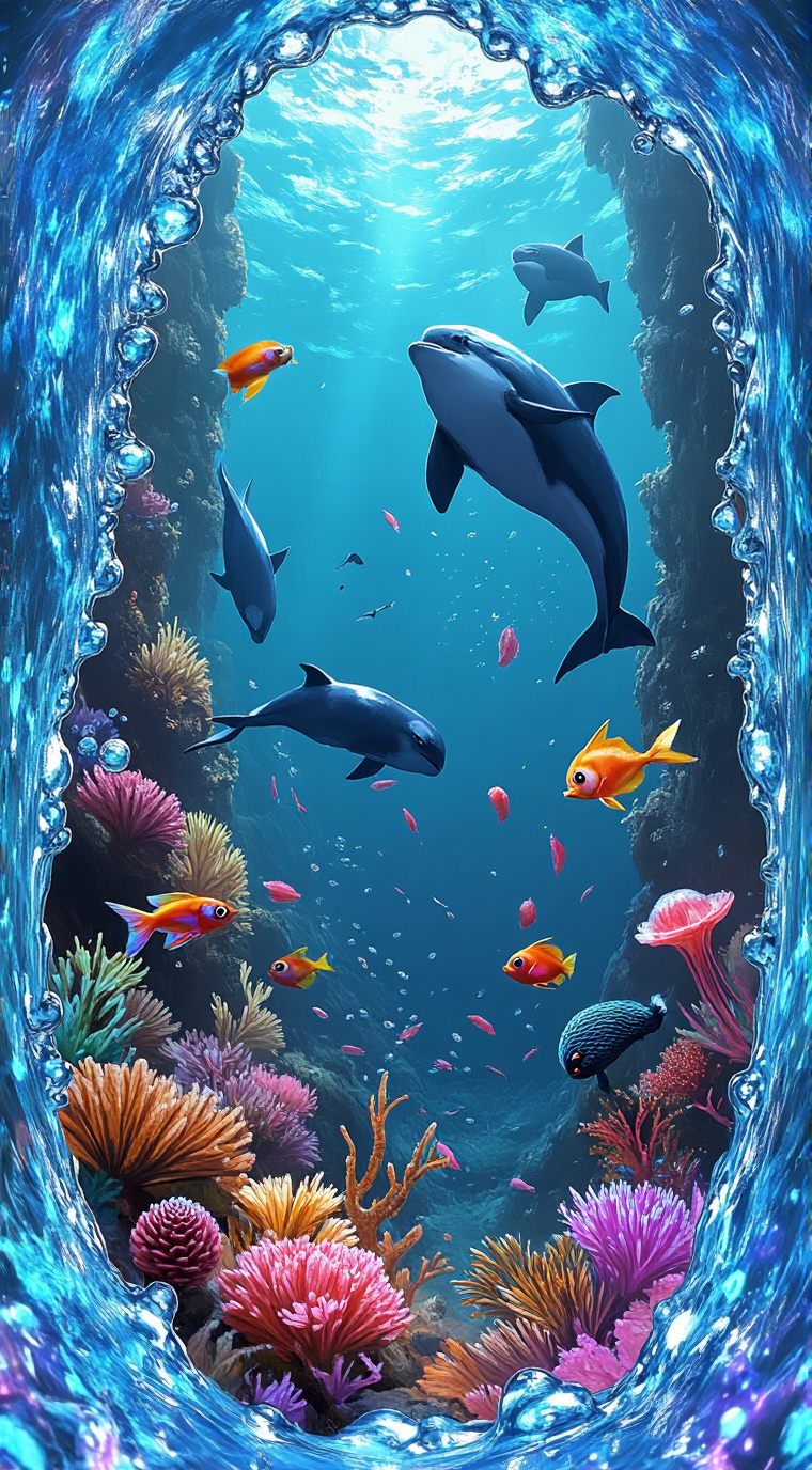 ai character: MHA Beach Day background