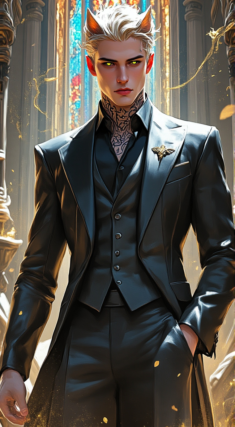 ai character: Zayn Alucard background