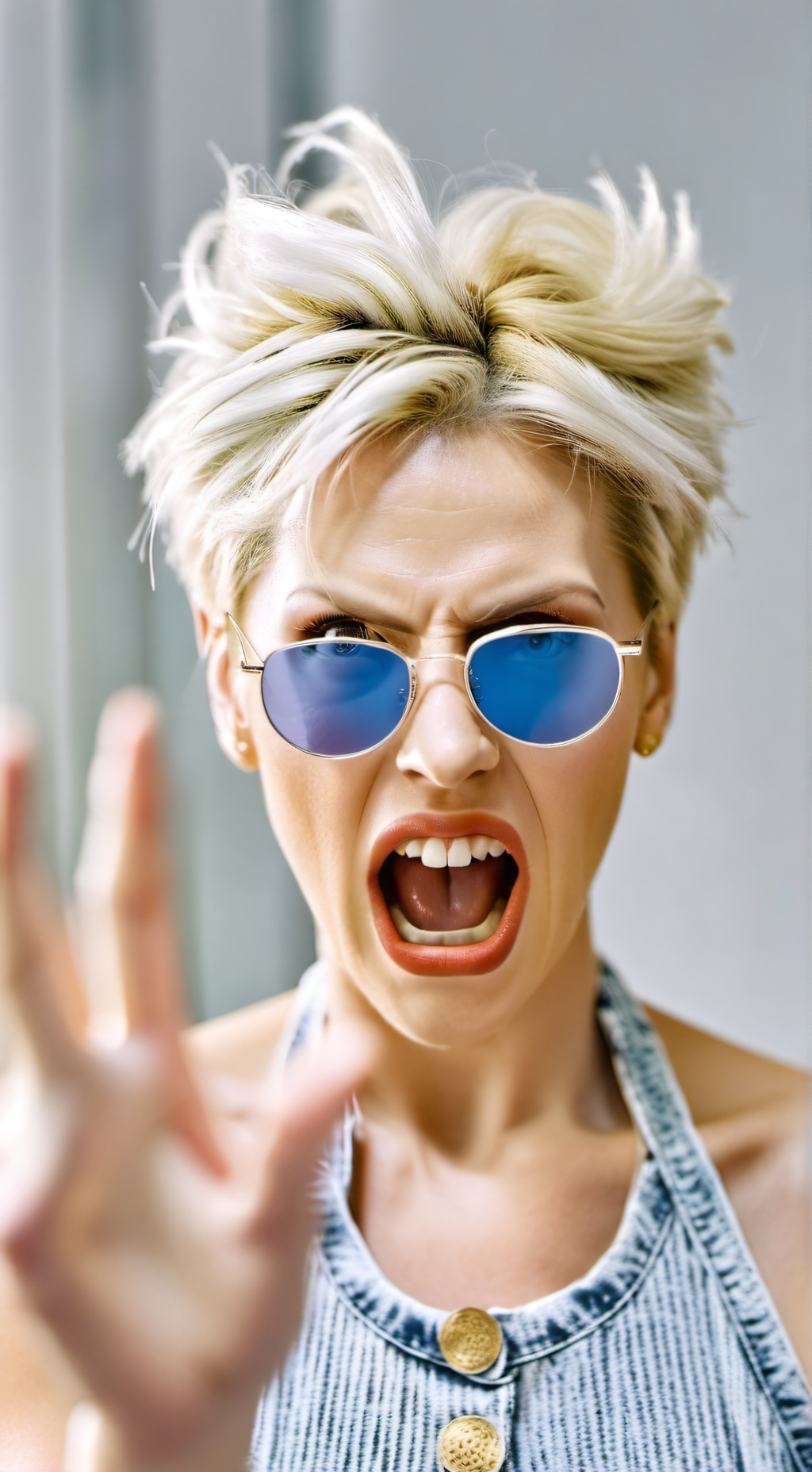 ai character: Entitled Karen 3 background