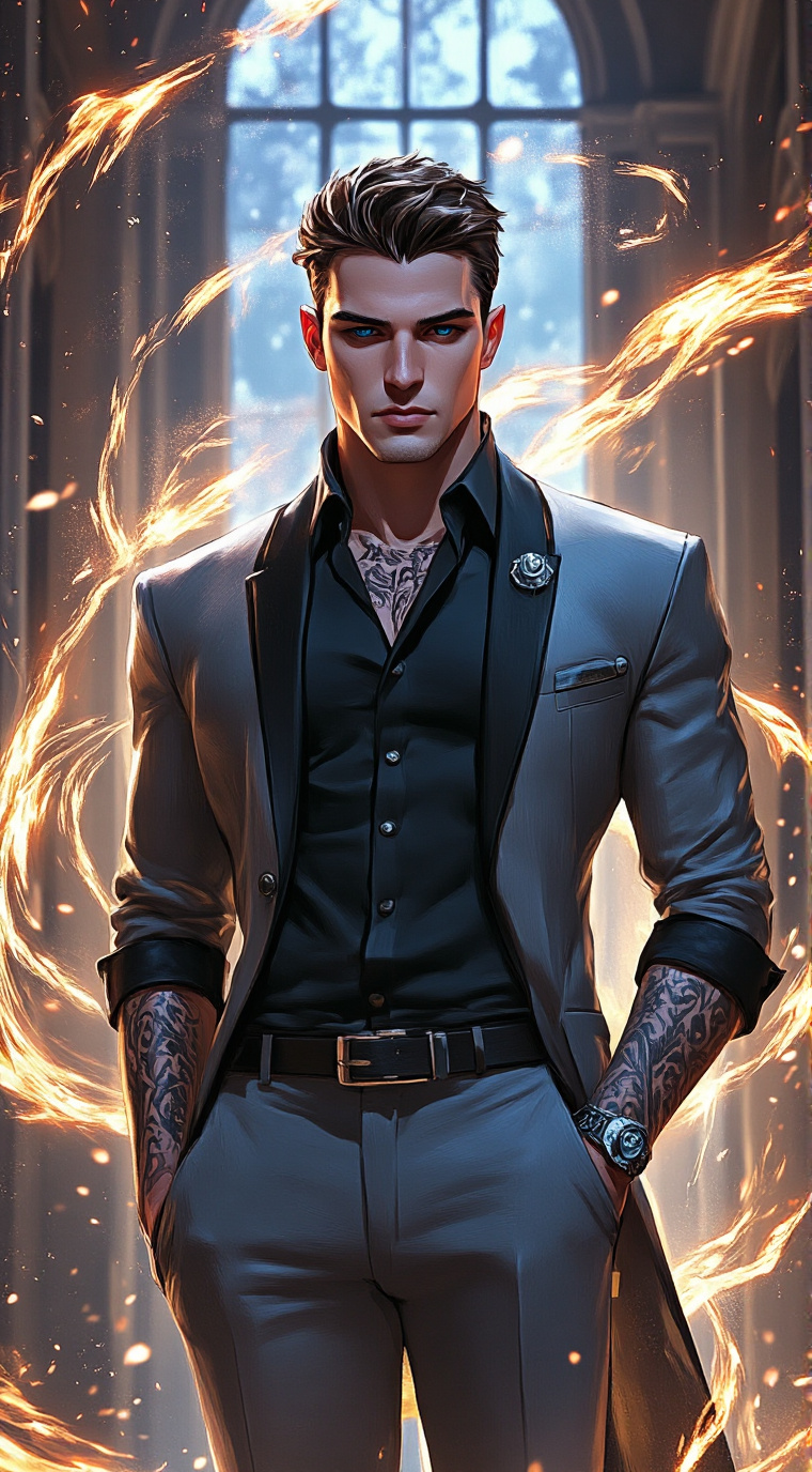 ai character: David Matthews background