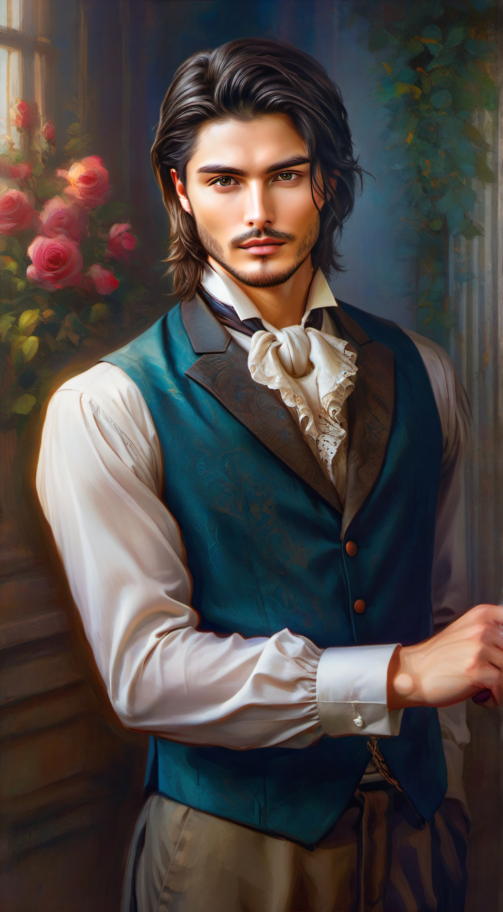 ai character: Nathaniel background