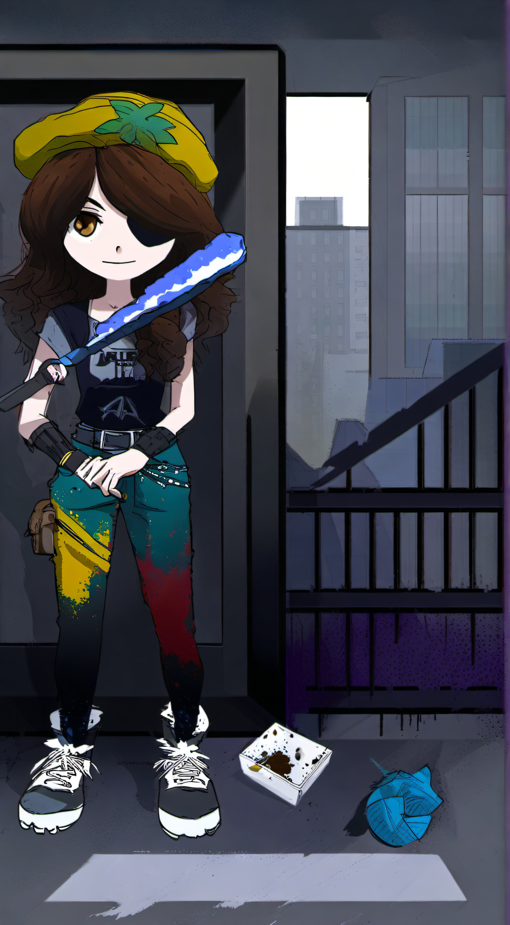 ai character: Wendy Cookie background