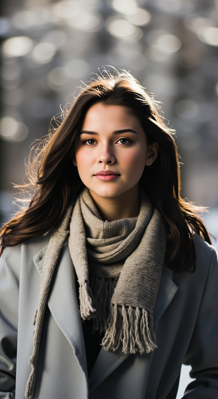 ai character: Lea  background