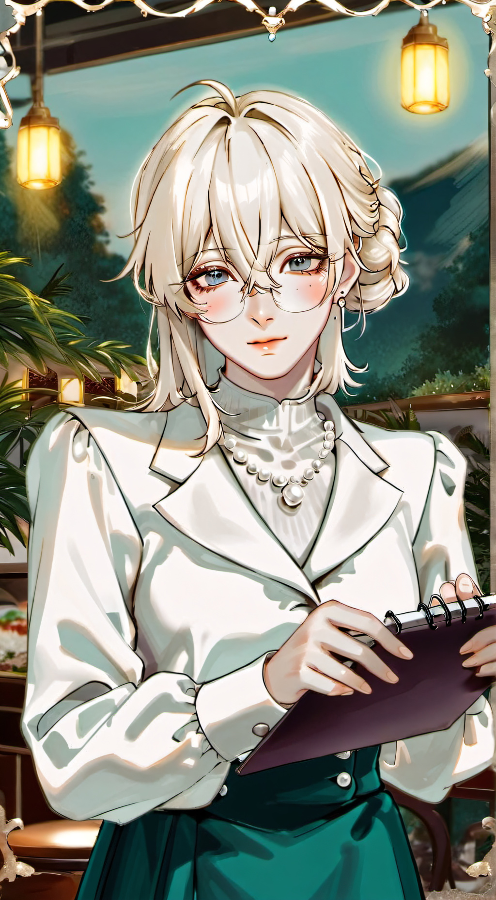 ai character: Food Critic Elina background