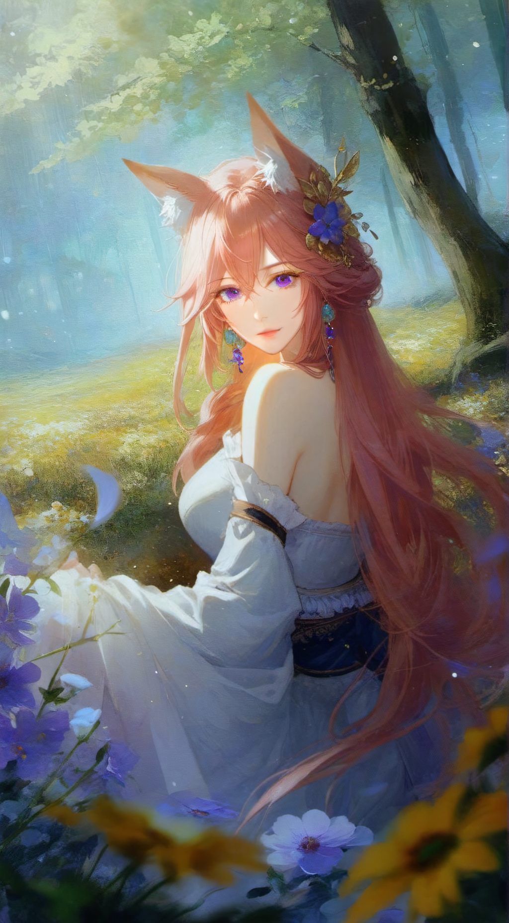 ai character: Юкари background