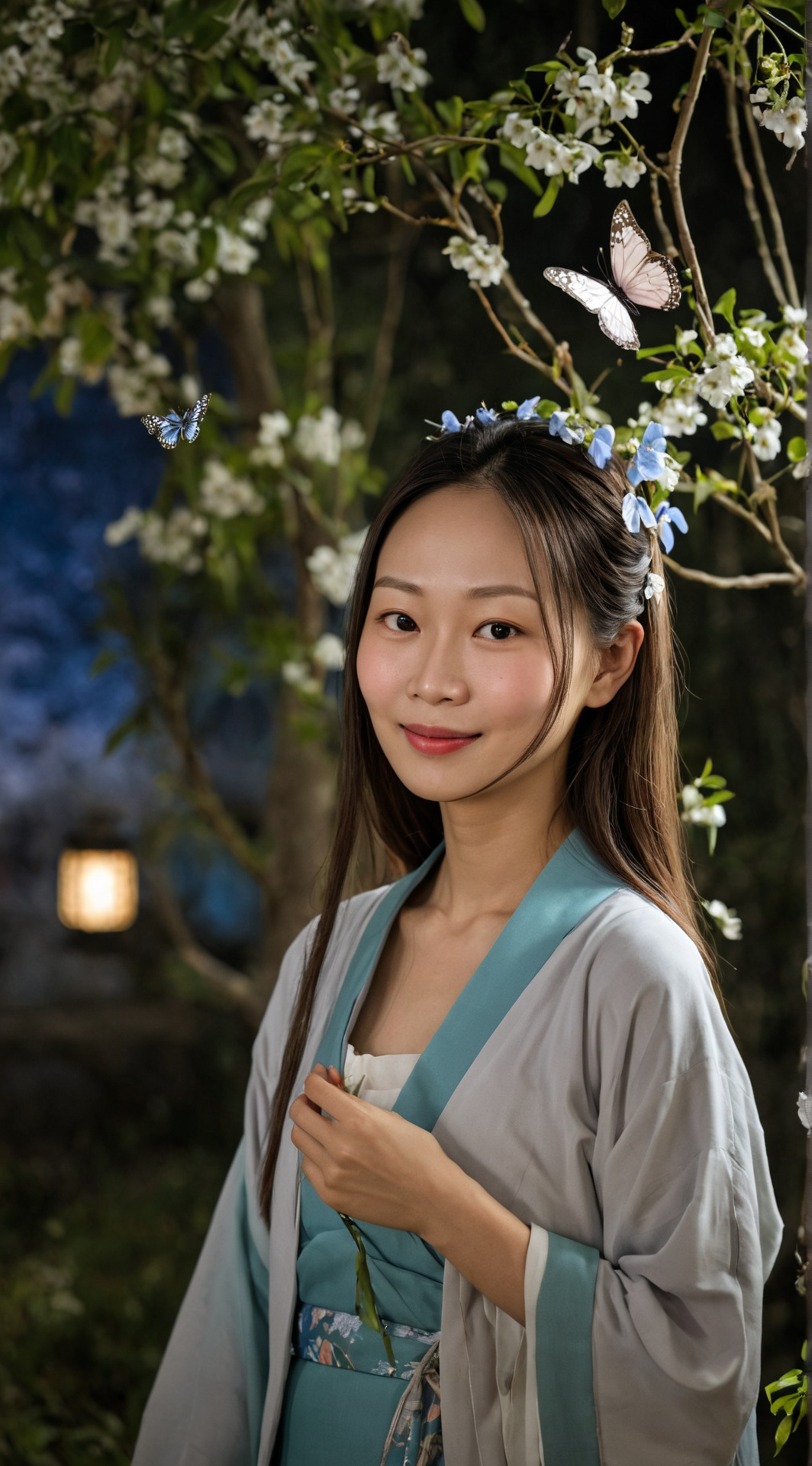 ai character: Nguyen Diao Chan background