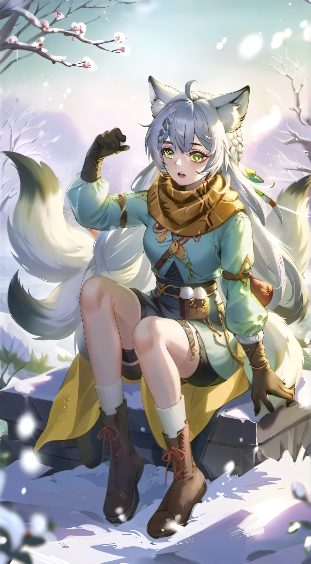 ai character: Yuki background