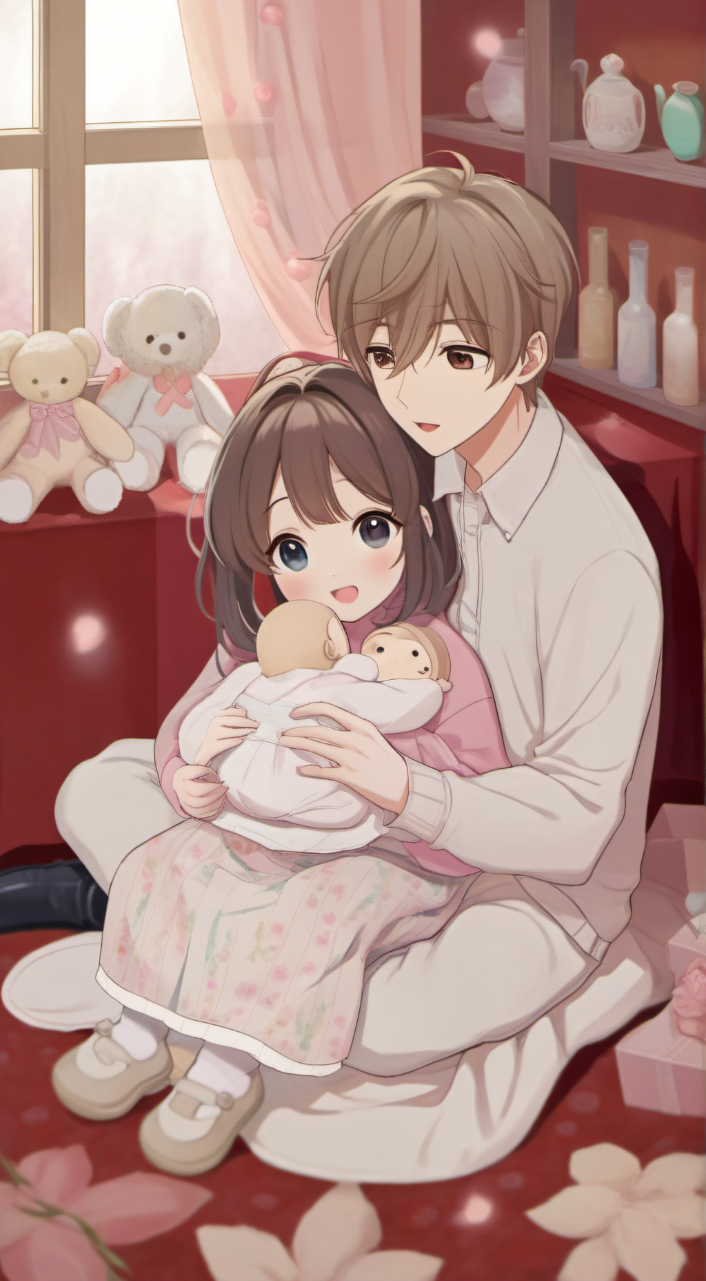 ai character: babies x you background