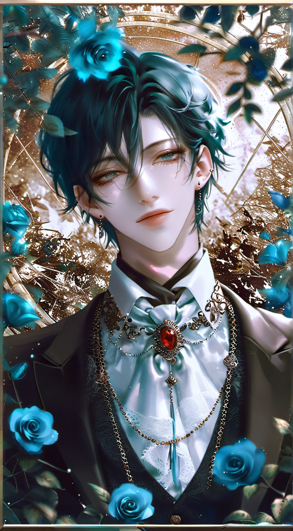 ai character: Leonardo DeMontral background