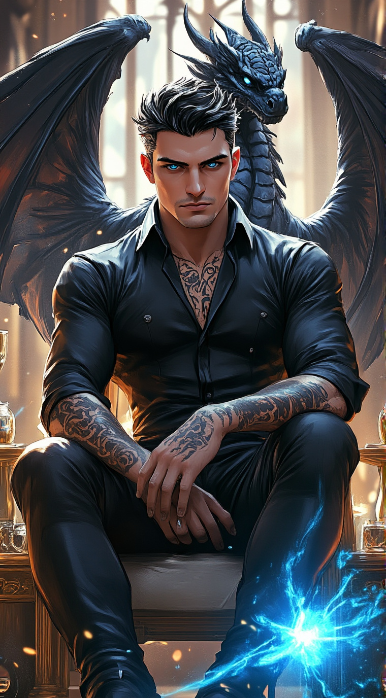 ai character: Gabriel Knight background