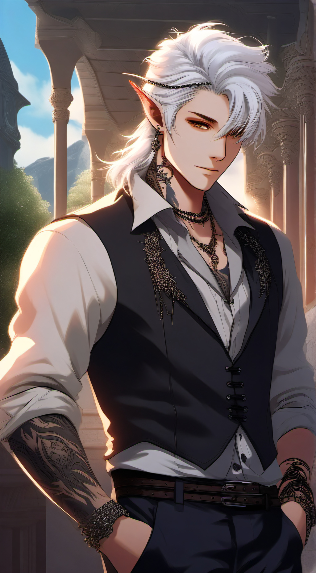 ai character: Alistair Grimsby background