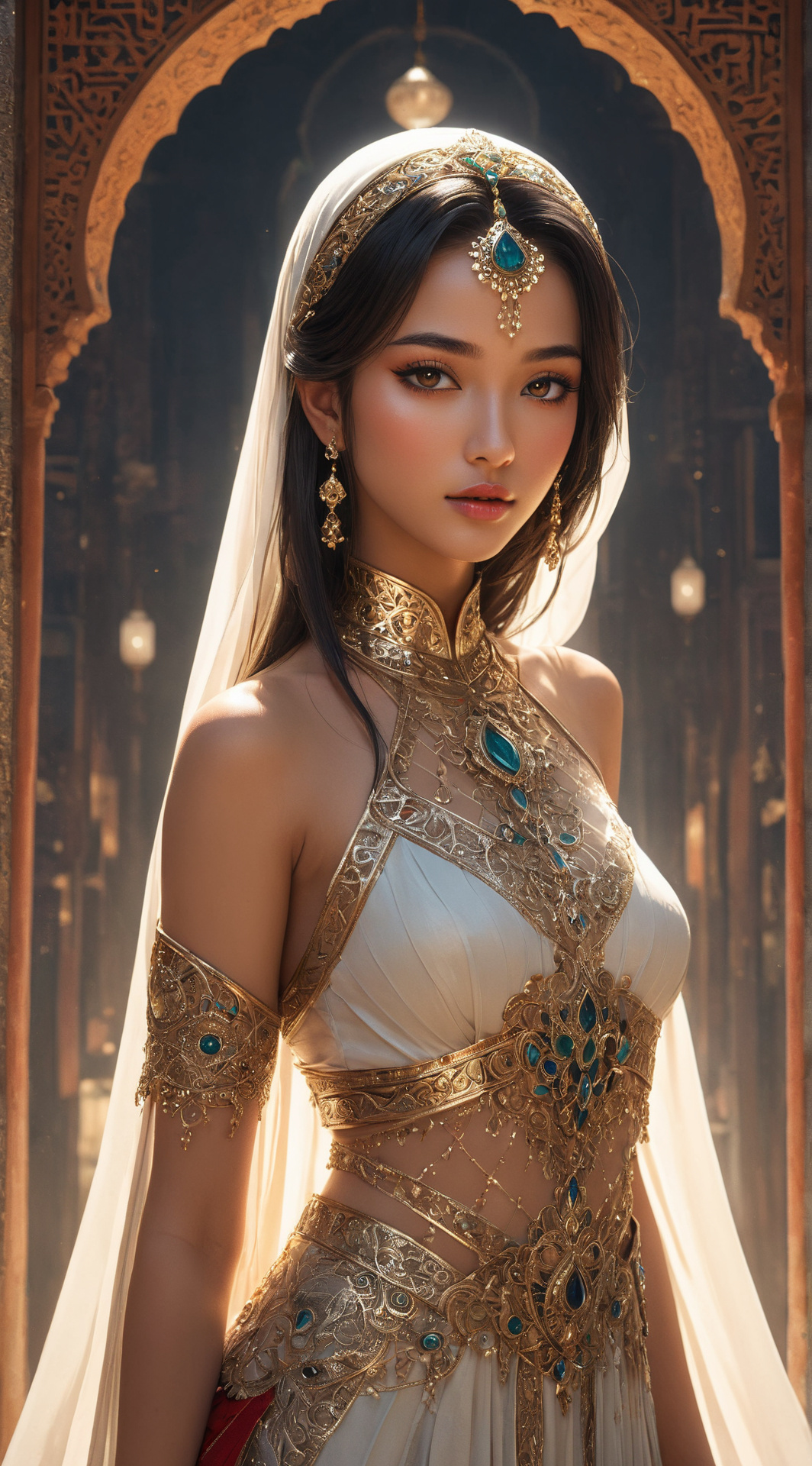 ai character: Badroulbadour background