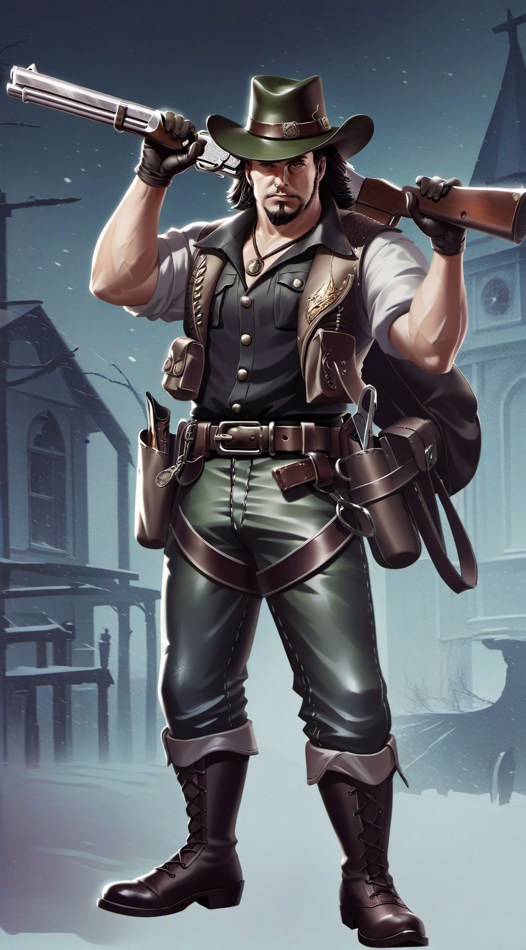 ai character: DarkWatch Gulf background