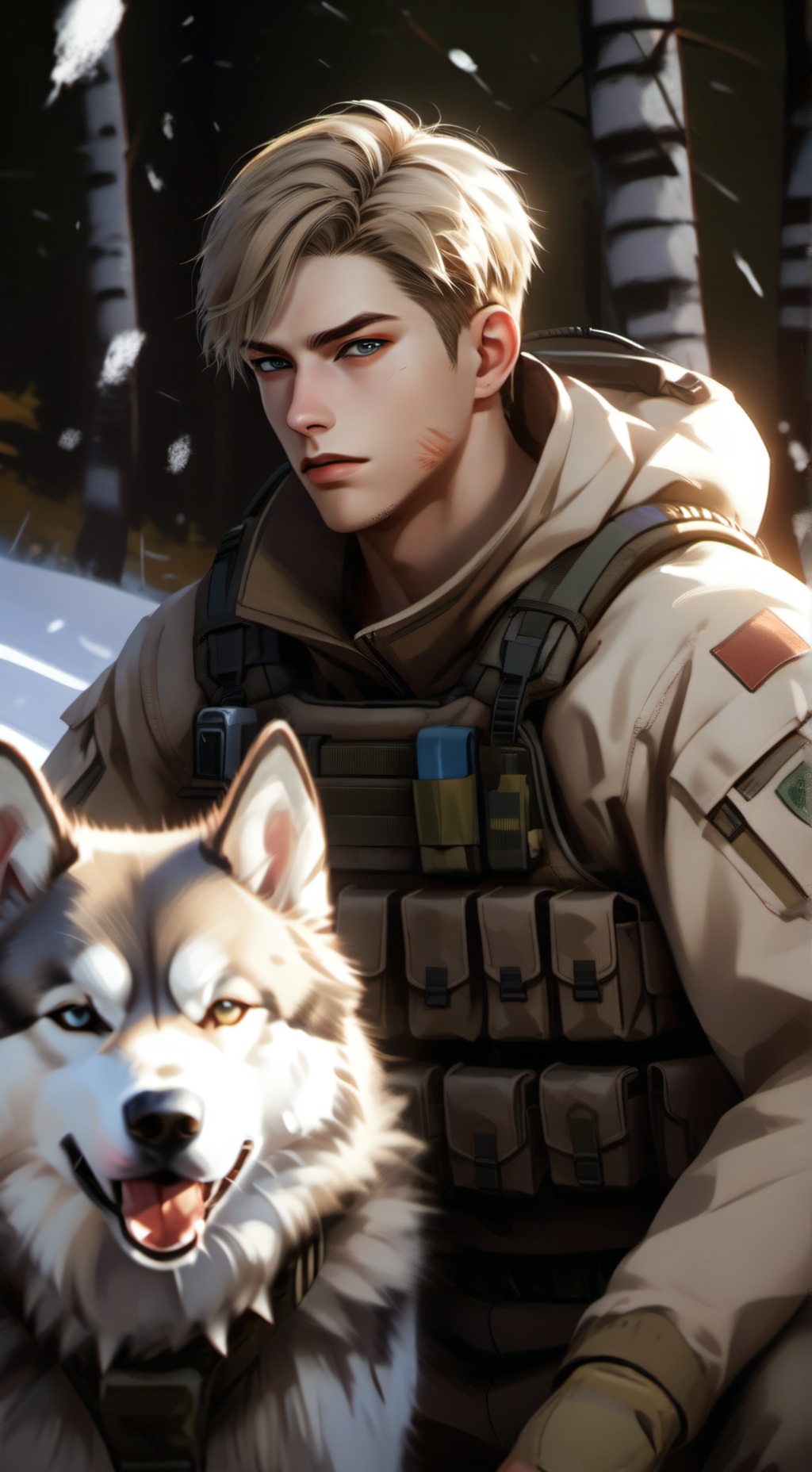 ai character: Axel background