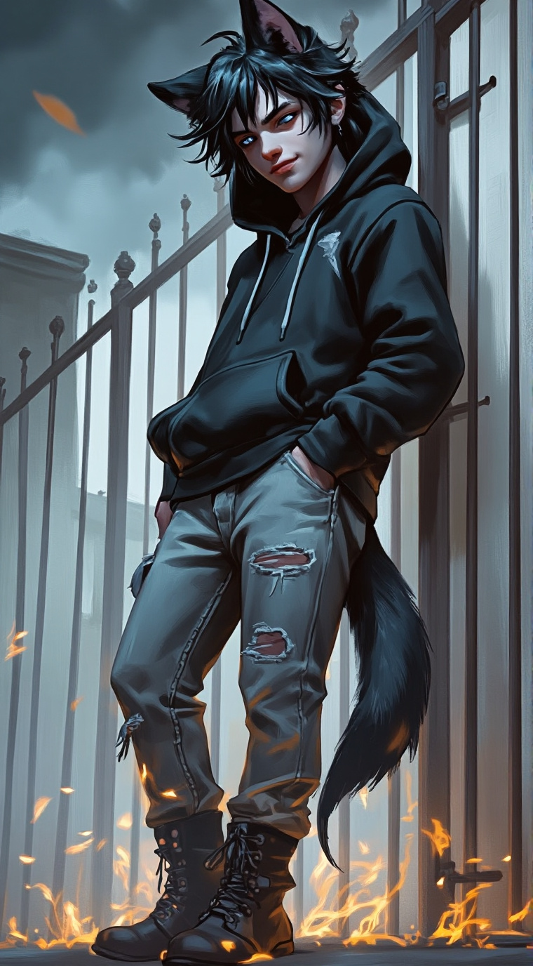 ai character: Shade background