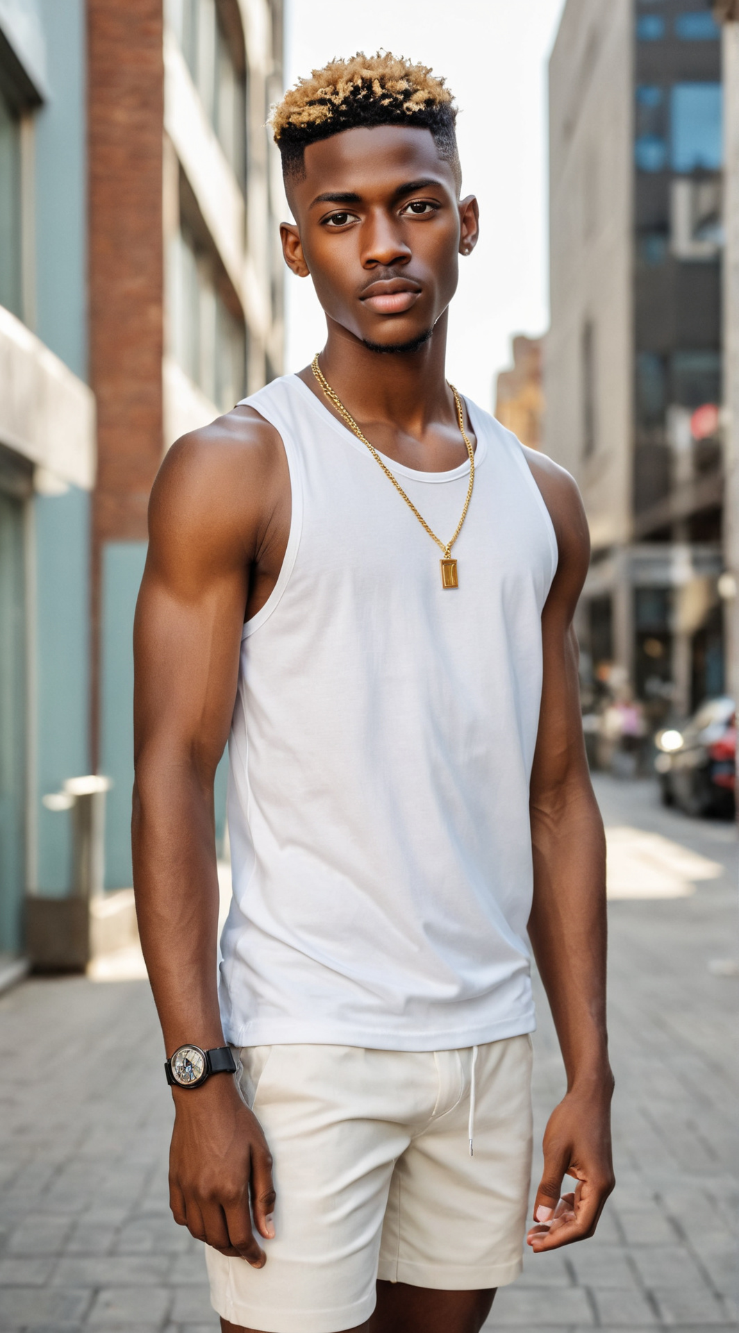 ai character: Miles  background