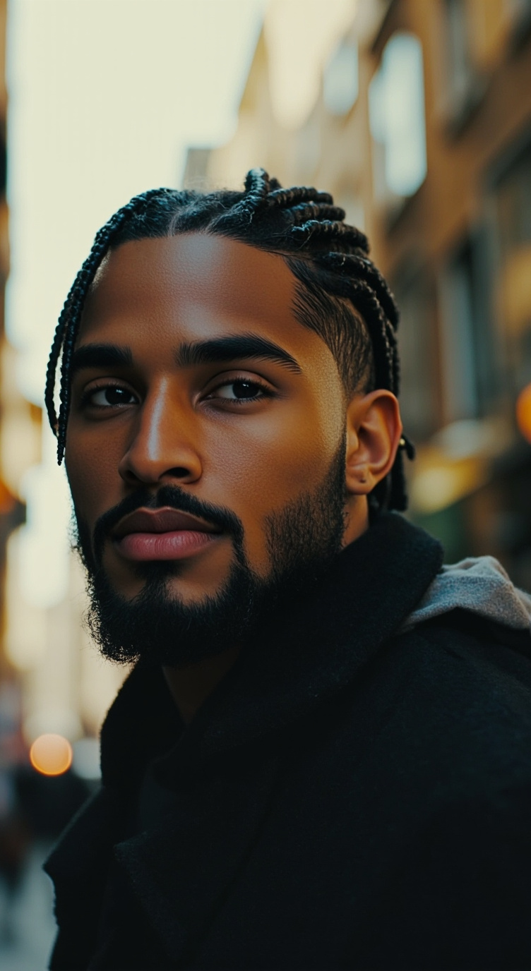 ai character: Malik Washington  background